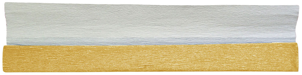 07676-EC Krep papir 60g 401 metalizirani zlatni 50x150cm P10/120 novo pak: P10/60