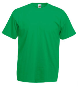 205868-EC Majica FOL T-shirt KR 165g zelena Kelly  M P72