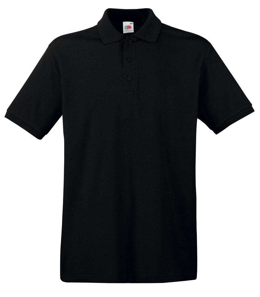 205938-EC Majica FOL Polo Premium KR 180g crna  M P36