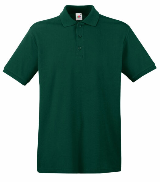 206321-EC Majica FOL Polo Premium KR 180g zelena Forest S P36 NETTO