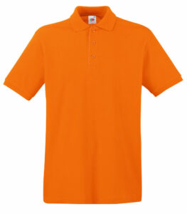 206393-EC Majica FOL Polo Premium KR 180g narančasta L P36