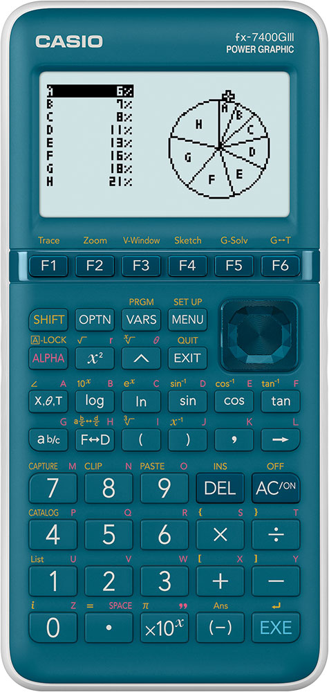 208689-EC Kalkulator CASIO graf. FX-7400GIII