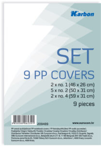209489-EC Omotnica univerzalna PP s ljep.trakom br.5, KARBON KOMPLET tri vel. P9 P10/40