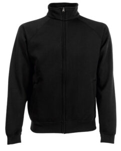 212048-EC Jakna FOL SWEAT JACKET Classic crna S P24