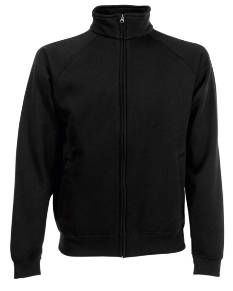 212049-EC Jakna FOL SWEAT JACKET Classic crna  M P24