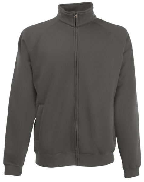 212165-EC Jakna FOL SWEAT JACKET Classic  Light Graphite S P24 NETTO