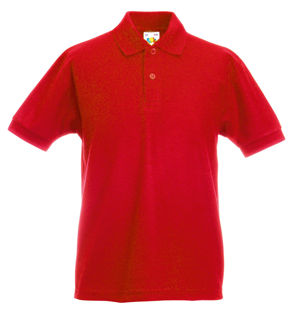 213839-EC Majica FOL dj. Polo 65/35 KR 180g crvena 14/15 P36 NETTO -50%