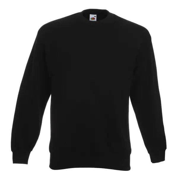 215569-EC Majica FOL DR sa pasicom Sweatshirt Set-in crna 2XL P24