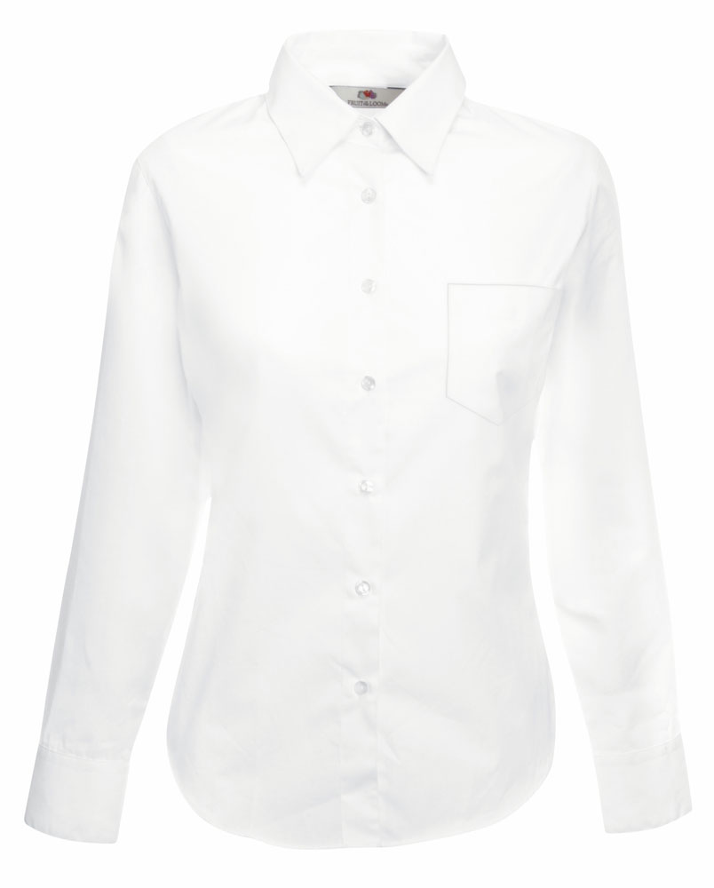 217689-EC Košulja FOL DR 135g Lady fit Poplin Shirt bijela L P12 NETTO