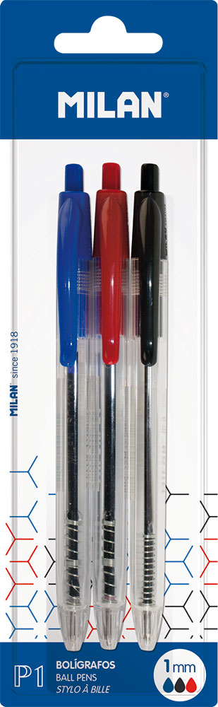 218129-EC Ol.kem. MILAN P1 3 boje blister 3/1 P24