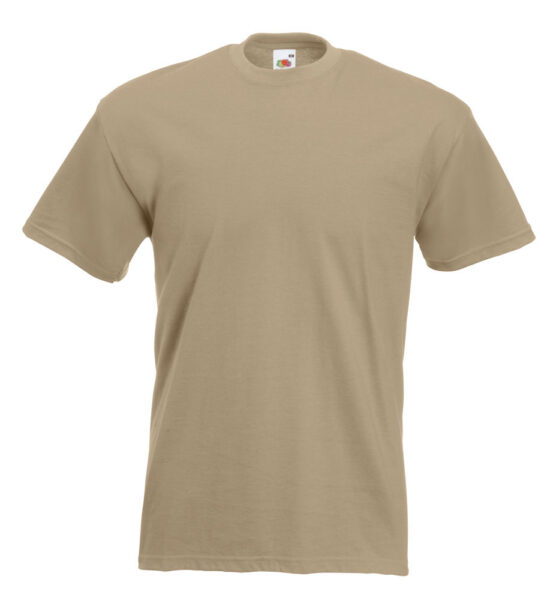 218287-EC Majica FOL T-shirt KR Super Premium 205g kaki S P72 NETTO 50%
