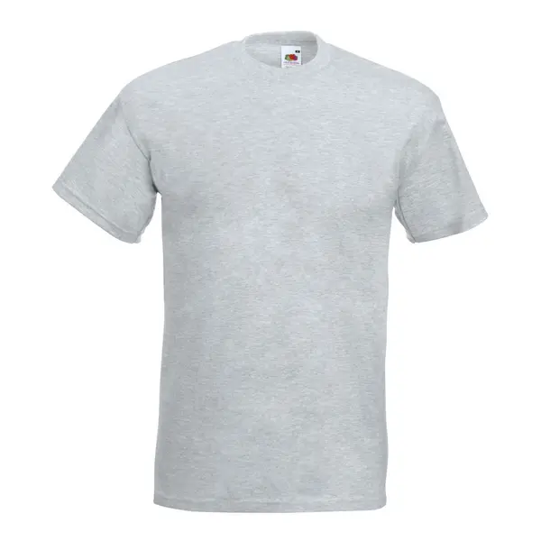 220005-EC Majica FOL T-shirt KR Super Premium 205g siva 2XL