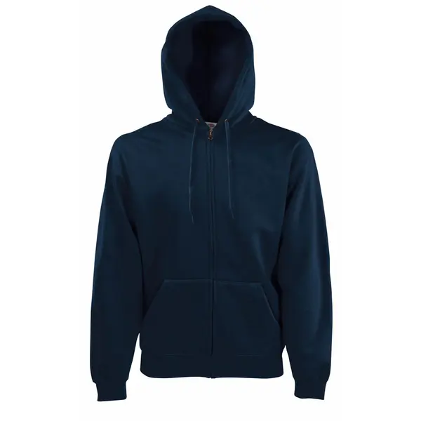 220260-EC Majica FOL DR sa kap. i zatvaračem Sweatshirt Zip Hooded Deep Navy S P24
