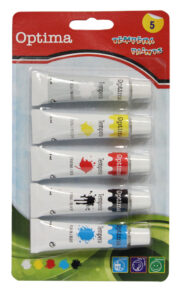 220797-EC Tempera 1/5 12ml OPTIMA bls 5 boja 100004 P10/80