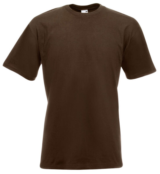 221188-EC Majica FOL T-shirt KR Super Premium 205g čokolada M P72 NETTO 50%