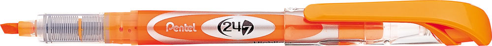 221639-EC Signir PENTEL 24/7 SL12-F narančasti kosi vrh P12/576
