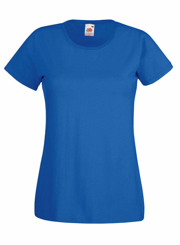 221866-EC Majica FOL T-shirt KR Lady-fit Valeuw. new 165g royal plava M P72