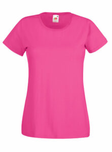 221867-EC Majica FOL T-shirt KR Lady-fit Valeuw. new 165g fuksija M P72