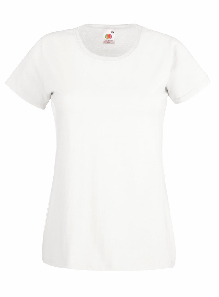 221936-EC Majica FOL T-shirt KR Lady-fit Valeuw. new 160g bijela XS P72