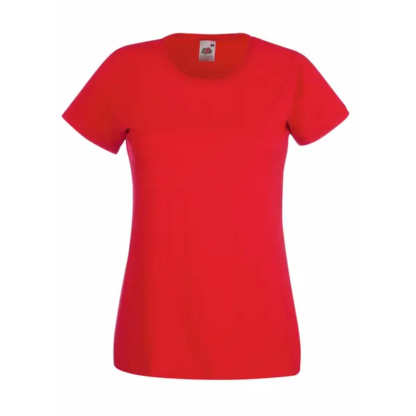 222668-EC Majica FOL T-shirt KR Lady-fit Valeuw. new 165g crvena L P72