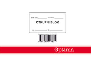223351-EC Otkupni blok sa izjavom EC-VII-8/NCR OPTIMA P10/80