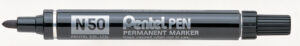 223529-EC Marker perm. PENTEL N50-A crni okrugli vrh P12/480