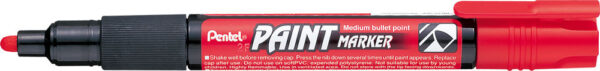 223536-EC Marker perm. PENTEL MMP20-B crveni okrugli vrh P12/288