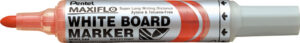 223552-EC Marker za ploču PENTEL Maxiflo MWL5M-B crveni okrugli vrh P12/288