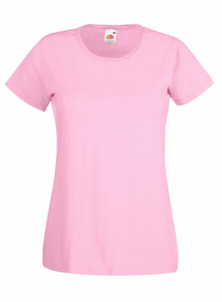 223608-EC Majica FOL T-shirt KR Lady-fit Valeuw. new 165g svijetlo roza M P72