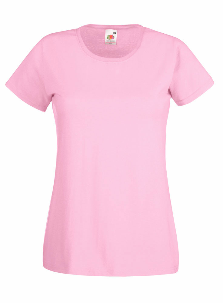 223608-EC Majica FOL T-shirt KR Lady-fit Valeuw. new 165g svijetlo roza M P72
