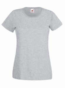 223610-EC Majica FOL T-shirt KR Lady-fit Valeuw. new 165g siva S P72
