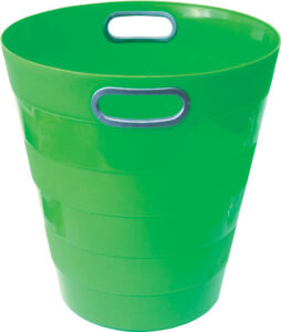 223915-EC Koš za smeće pvc ARK 1051 fluo zeleni P40