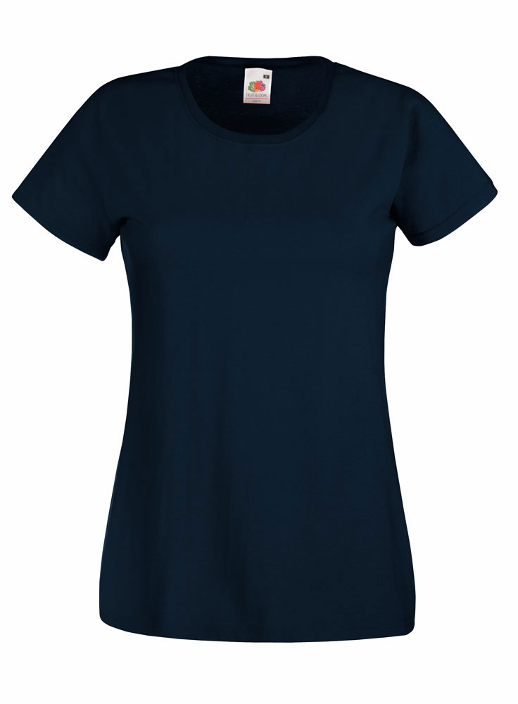 224099-EC Majica FOL T-shirt KR Lady-fit Valeuw. new 165g t.plava S P72