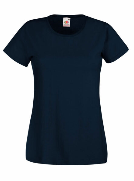 224101-EC Majica FOL T-shirt KR Lady-fit Valeuw. new 165g t.plava L P72