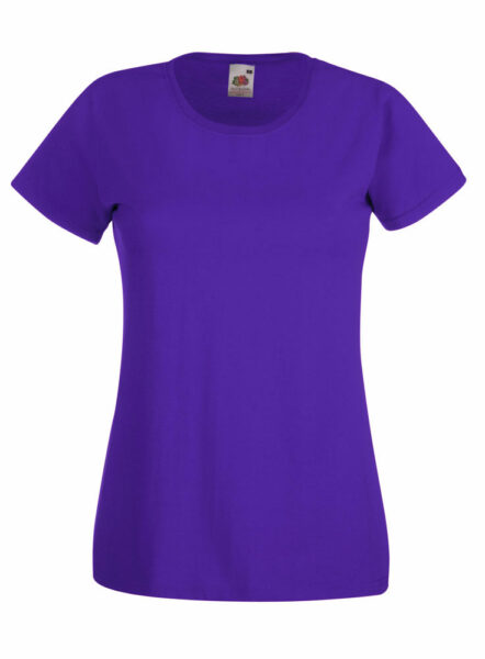 224231-EC Majica FOL T-shirt KR Lady-fit Valeuw. new 165g ljubičasta M P72