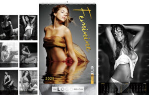 224611-EC Kalendar FEMININE 7L 30,5x43+7, spirala OG* P50 2025