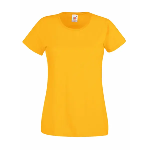 225595-EC Majica FOL T-shirt KR Lady-fit Valeuw. new 165g žuta sun L P72