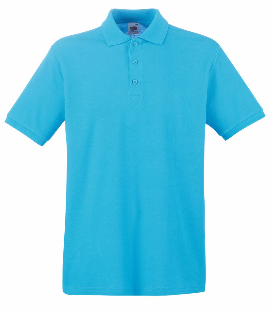 225687-EC Majica FOL Polo Premium KR 180g azurno plava XL P36