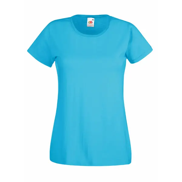 225765-EC Majica FOL T-shirt KR Lady-fit Valeuw. new 165g azurno plava L P72