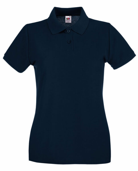 225772-EC Majica FOL Polo ženska Lady-fit Premium KR t.plava M P36