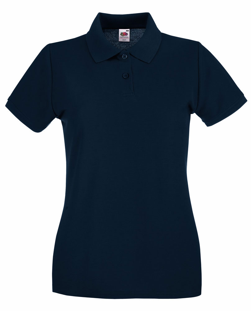 225772-EC Majica FOL Polo ženska Lady-fit Premium KR t.plava M P36
