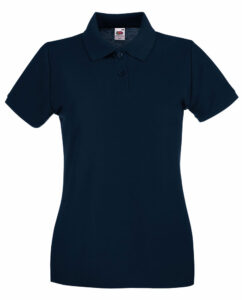 225773-EC Majica FOL Polo ženska Lady-fit Premium KR t.plava L P36