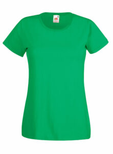 225786-EC Majica FOL T-shirt KR Lady-fit Valeuw. new 165g zelena Kelly L P72