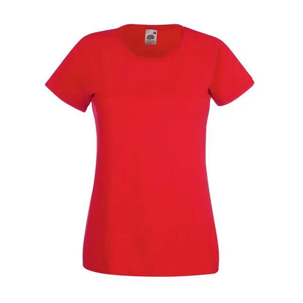 226001-EC Majica FOL T-shirt KR Lady-fit Valeuw. new 165g crvena XS P72