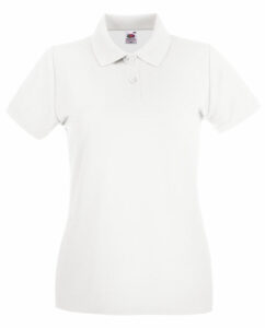 226127-EC Majica FOL Polo ženska Lady-fit Premium KR bijela S P36