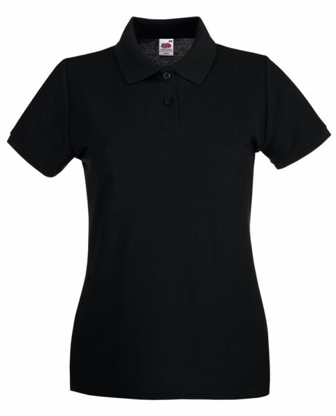 226137-EC Majica FOL Polo ženska Lady-fit Premium KR crna 2XL P36