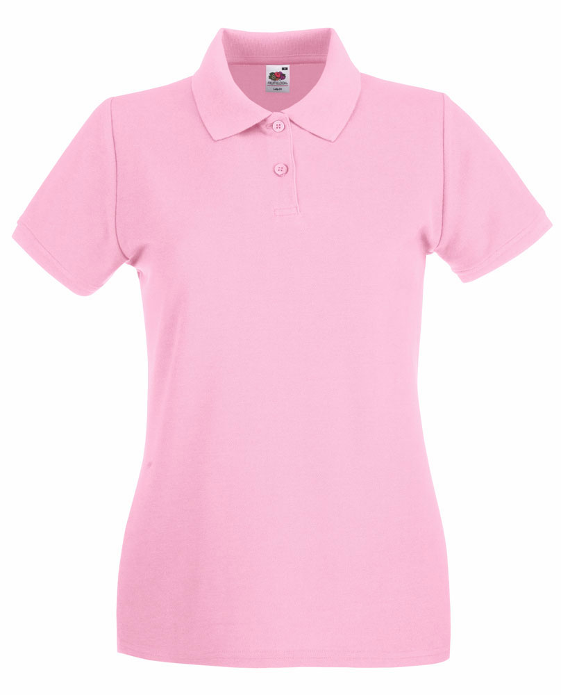 226147-EC Majica FOL Polo ženska Lady-fit Premium KR svijetlo roza L P36