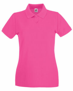 226151-EC Majica FOL Polo ženska Lady-fit Premium KR fuksija S P36