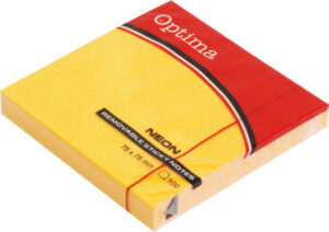226864-EC Blok samoljepivi 75x75 neon narančasti OPTIMA 100L 22934 P12/120