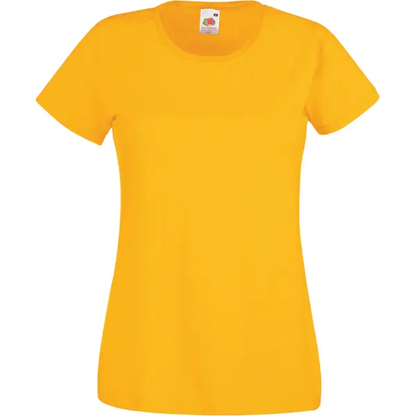 227081-EC Majica FOL T-shirt KR Lady-fit Valeuw. new 165g žuta sun XL P72